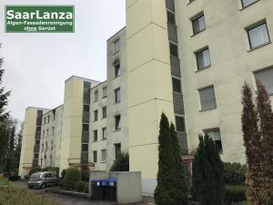 Fassadenreinigung Saarbrücken, Algen und Pilze an der Fassade